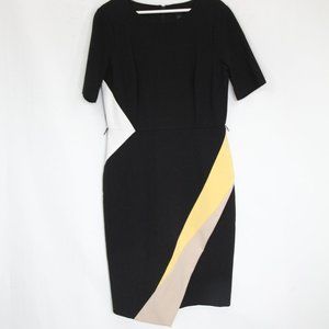 WHBM Ponte Dress Sheath Career Professional